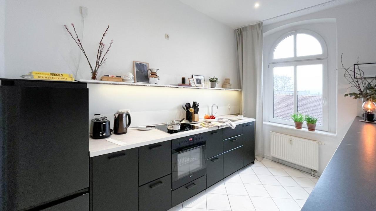 Moka Living-Sunset Apt, Nordic Design,Kueche,Wlan, Smarttv Magdeburg Eksteriør billede