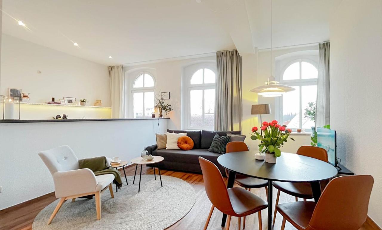Moka Living-Sunset Apt, Nordic Design,Kueche,Wlan, Smarttv Magdeburg Eksteriør billede