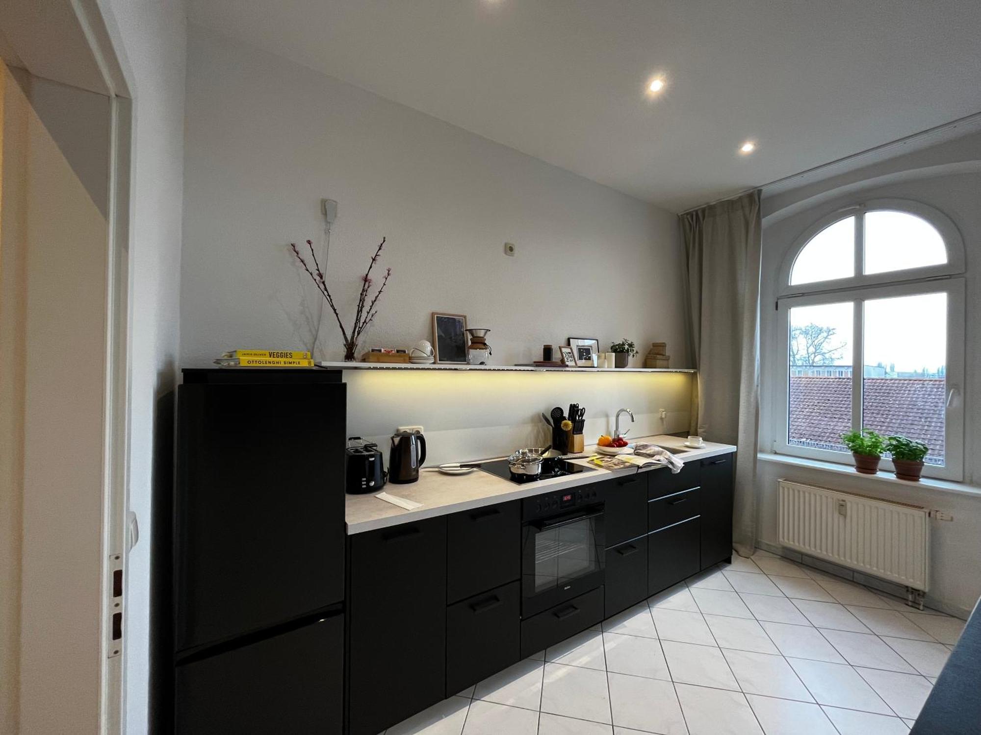 Moka Living-Sunset Apt, Nordic Design,Kueche,Wlan, Smarttv Magdeburg Eksteriør billede